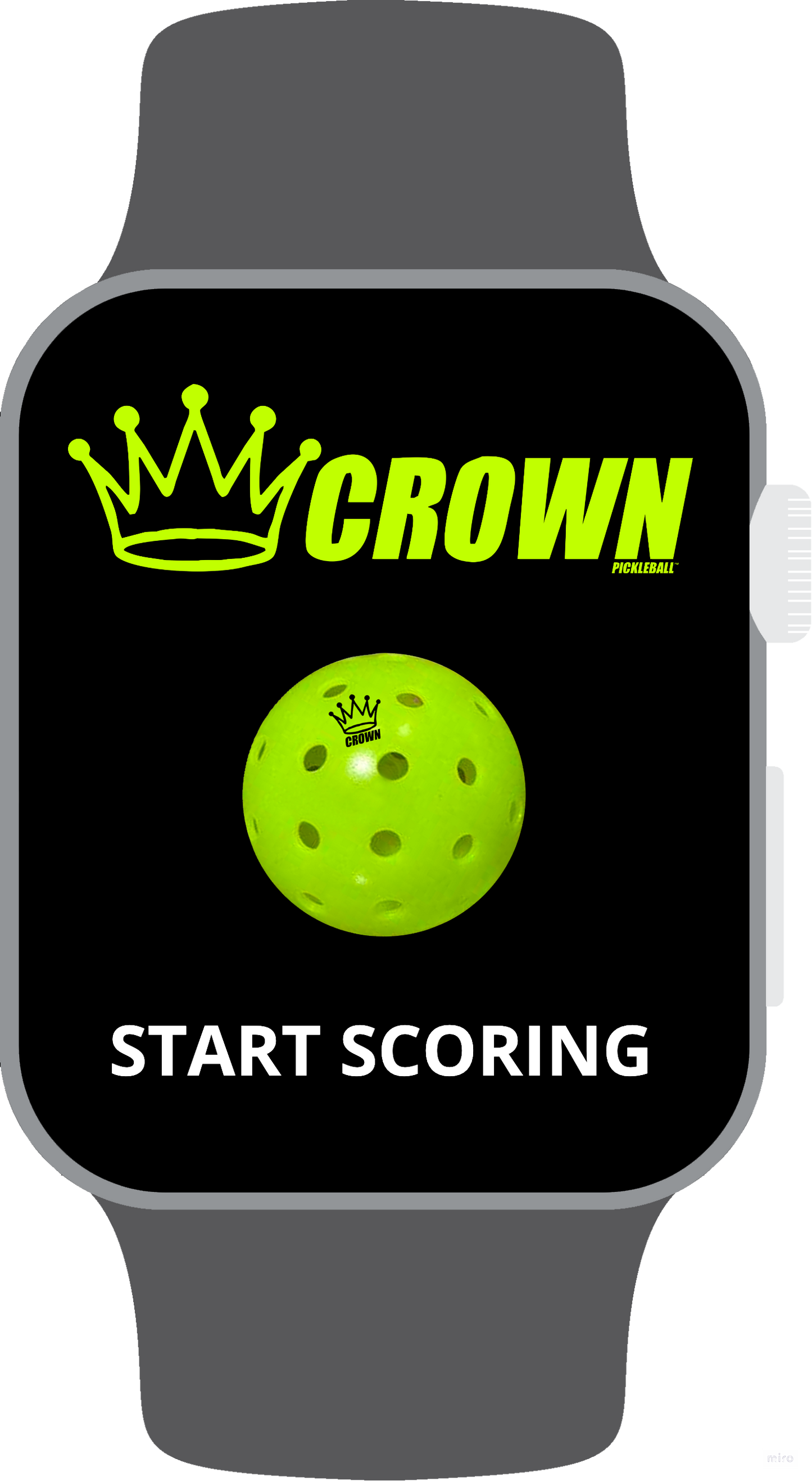 CROWN PICKLEBALL - Scoring App