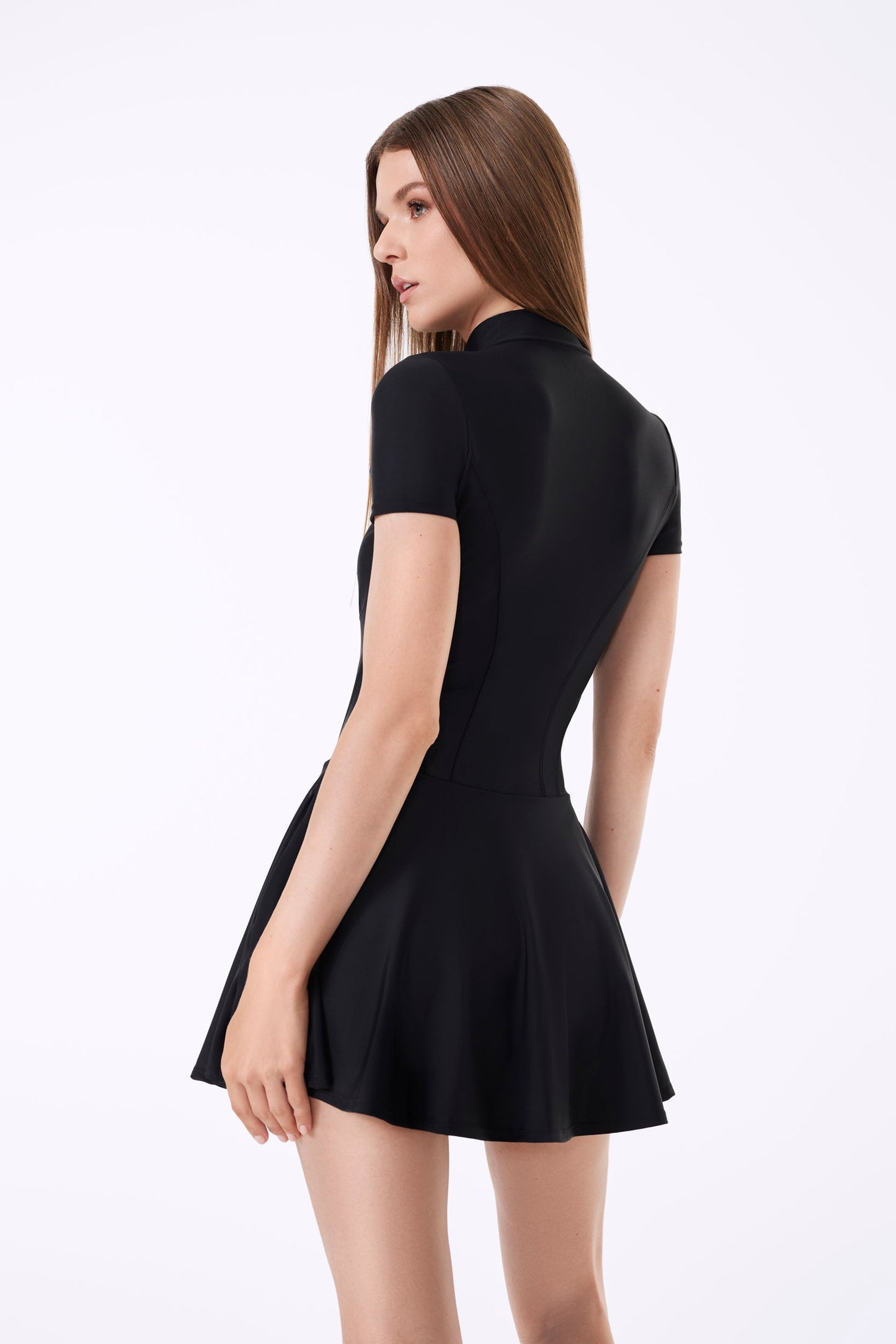 VIENNA CORSET DRESS - BLACK