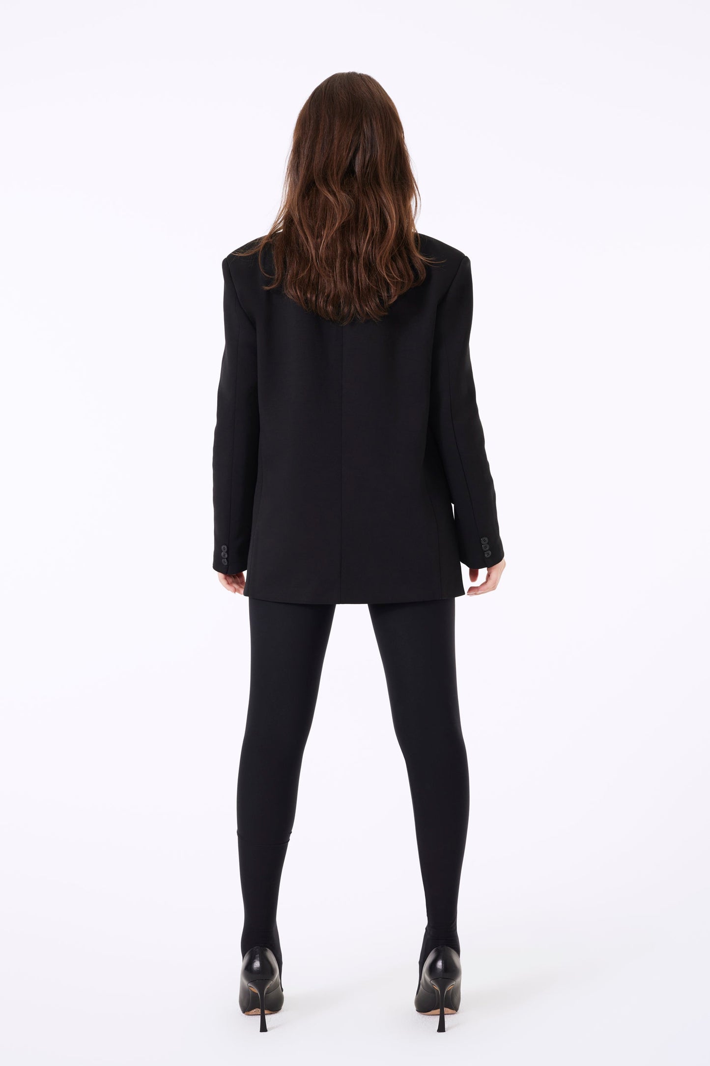 MONACO OVERSIZED BLAZER - BLACK