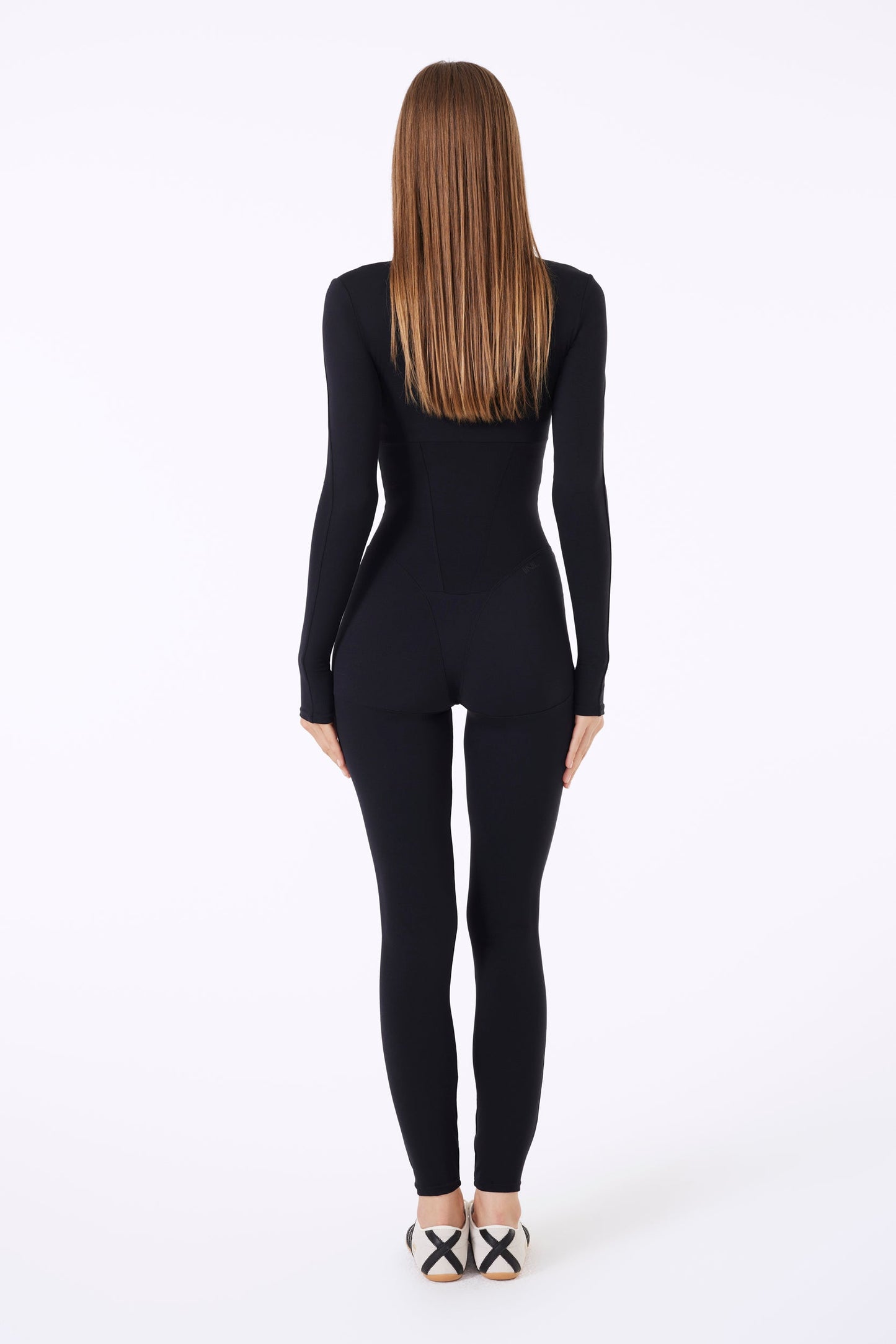 MILAN CORSET JUMPSUIT - BLACK