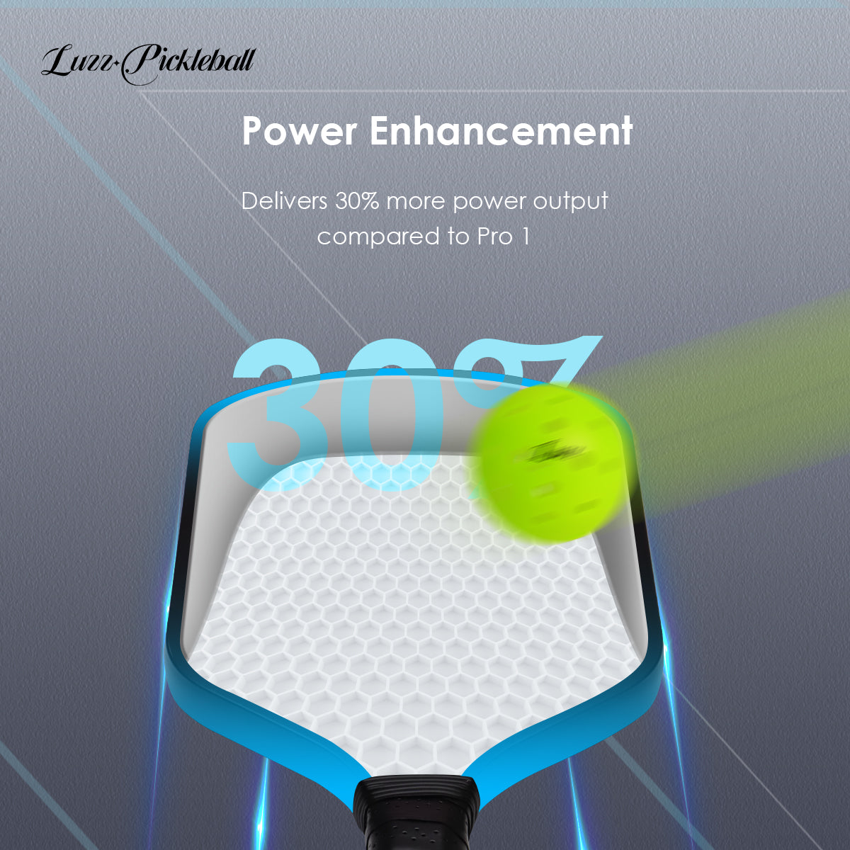 Luzz Pro 2.0 Archer Professional Pickleball Paddle