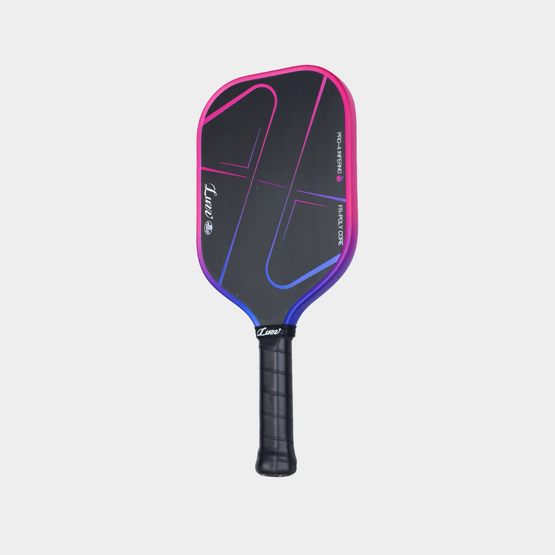 Luzzpickleball Pro 4 Inferno MPP Pickleball Paddle - Large Sweet Spot, Durable Core