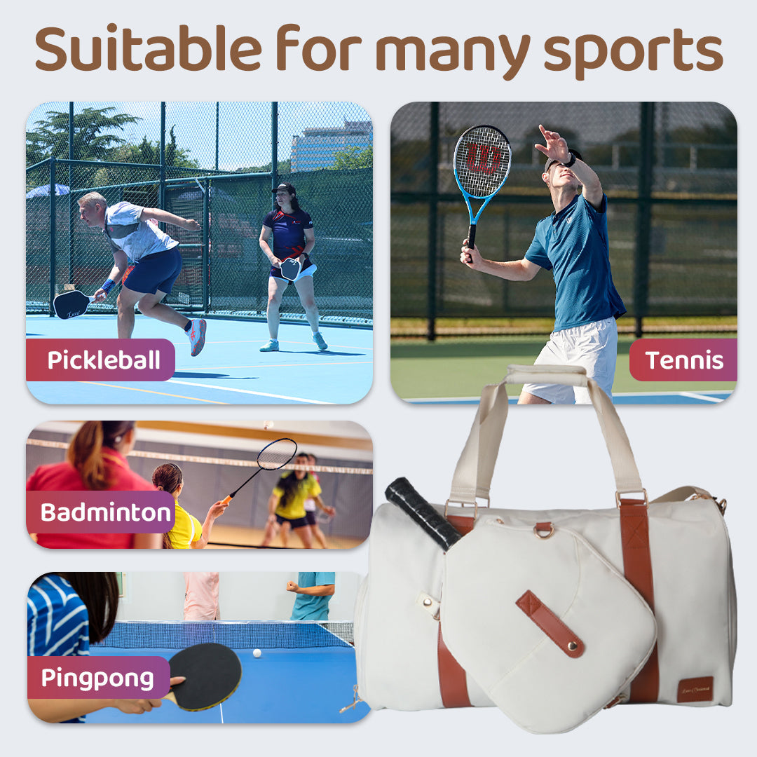 Luzz Premium Travel Pickleball Bag - Lightweight, Durable, and Multi-functional