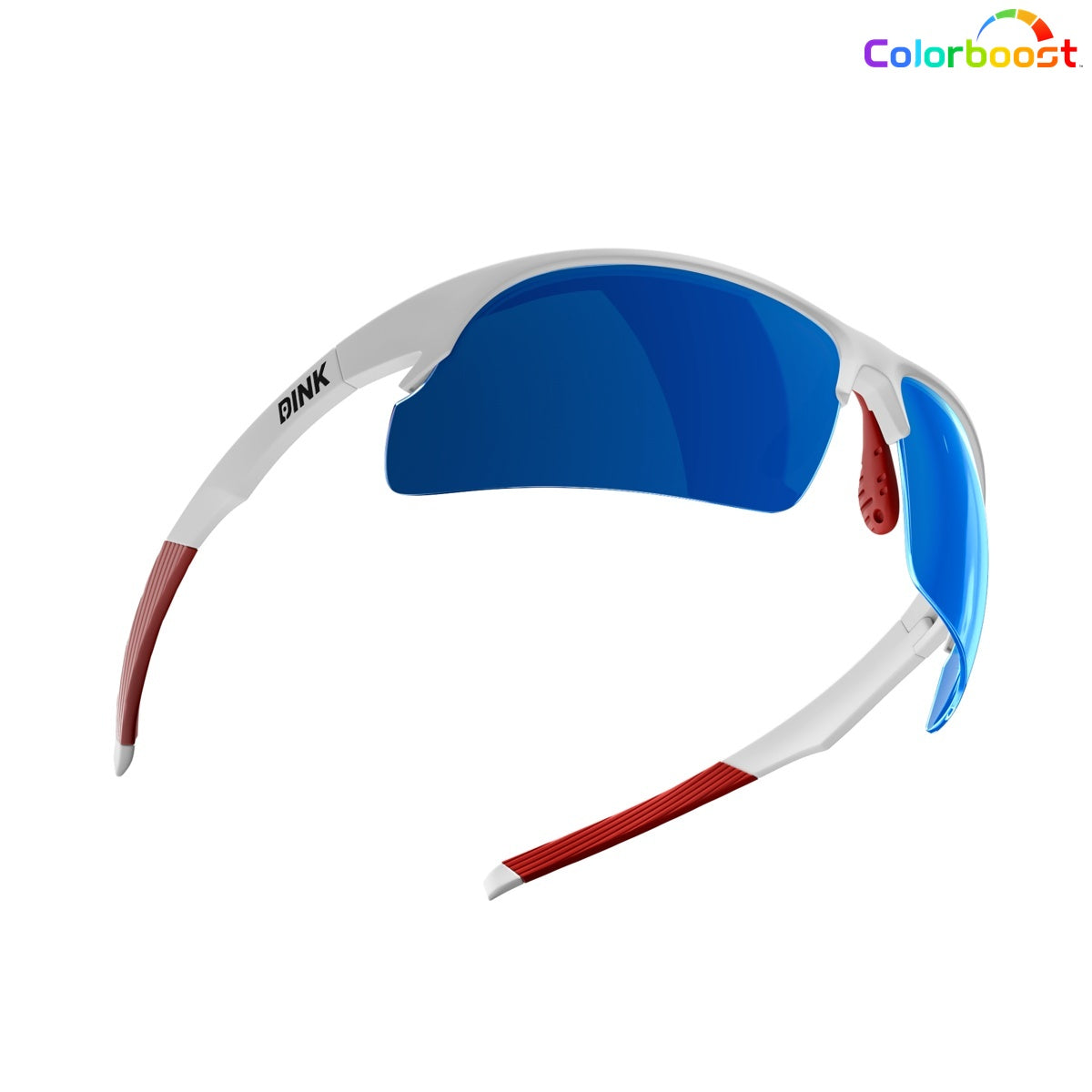 Daytona Pickleball Sunglasses - White/Red