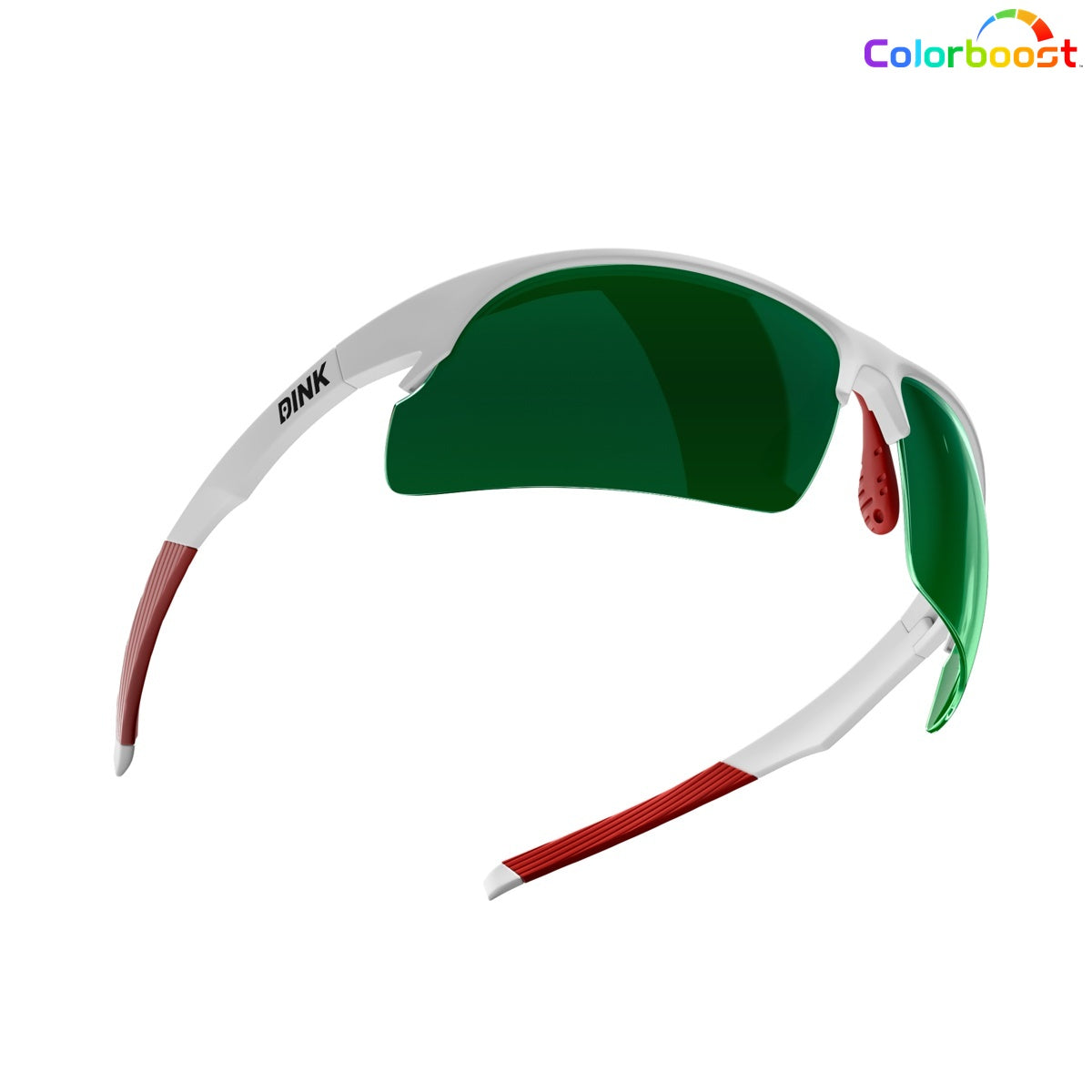 Daytona Pickleball Sunglasses - White/Red