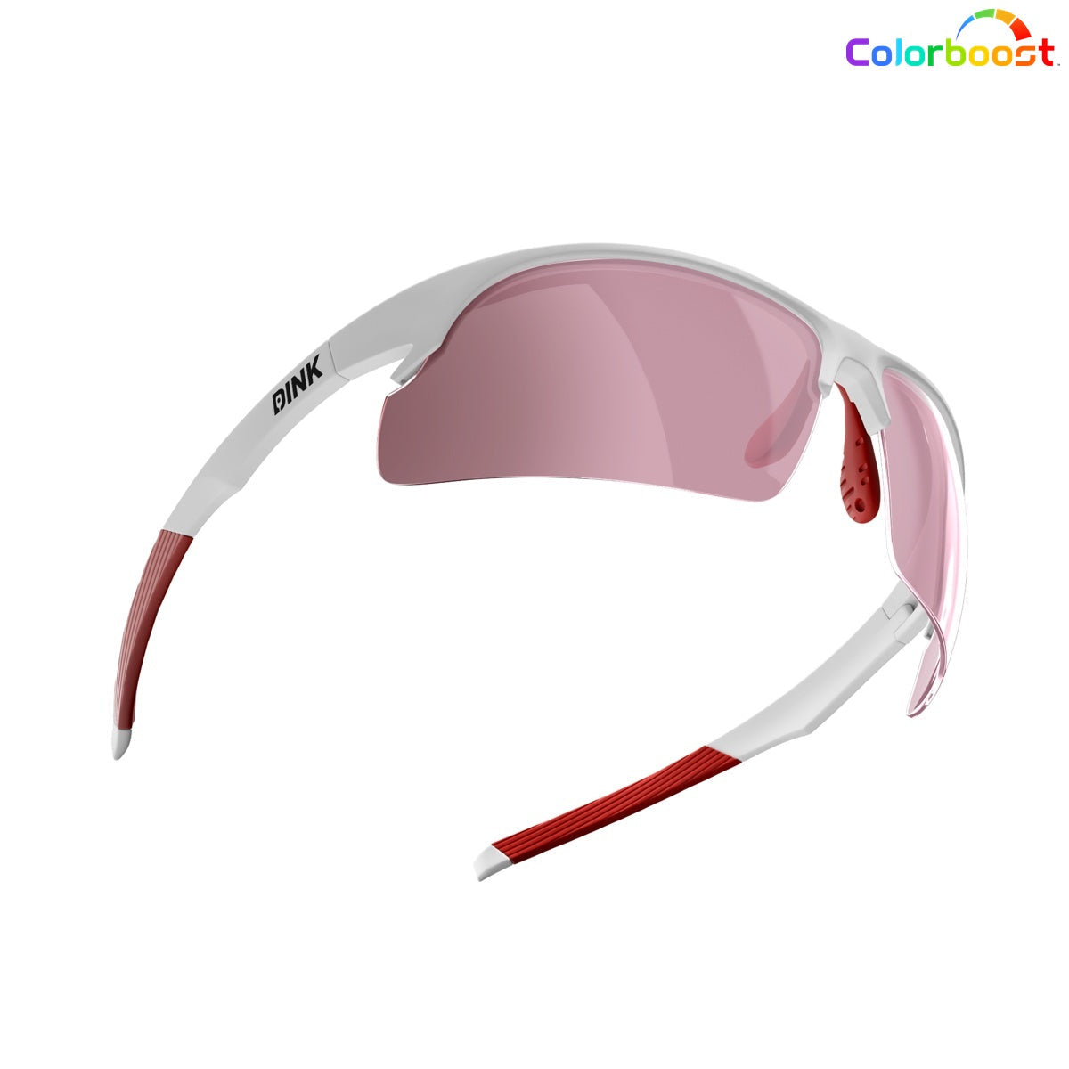 Daytona Pickleball Sunglasses - White/Red
