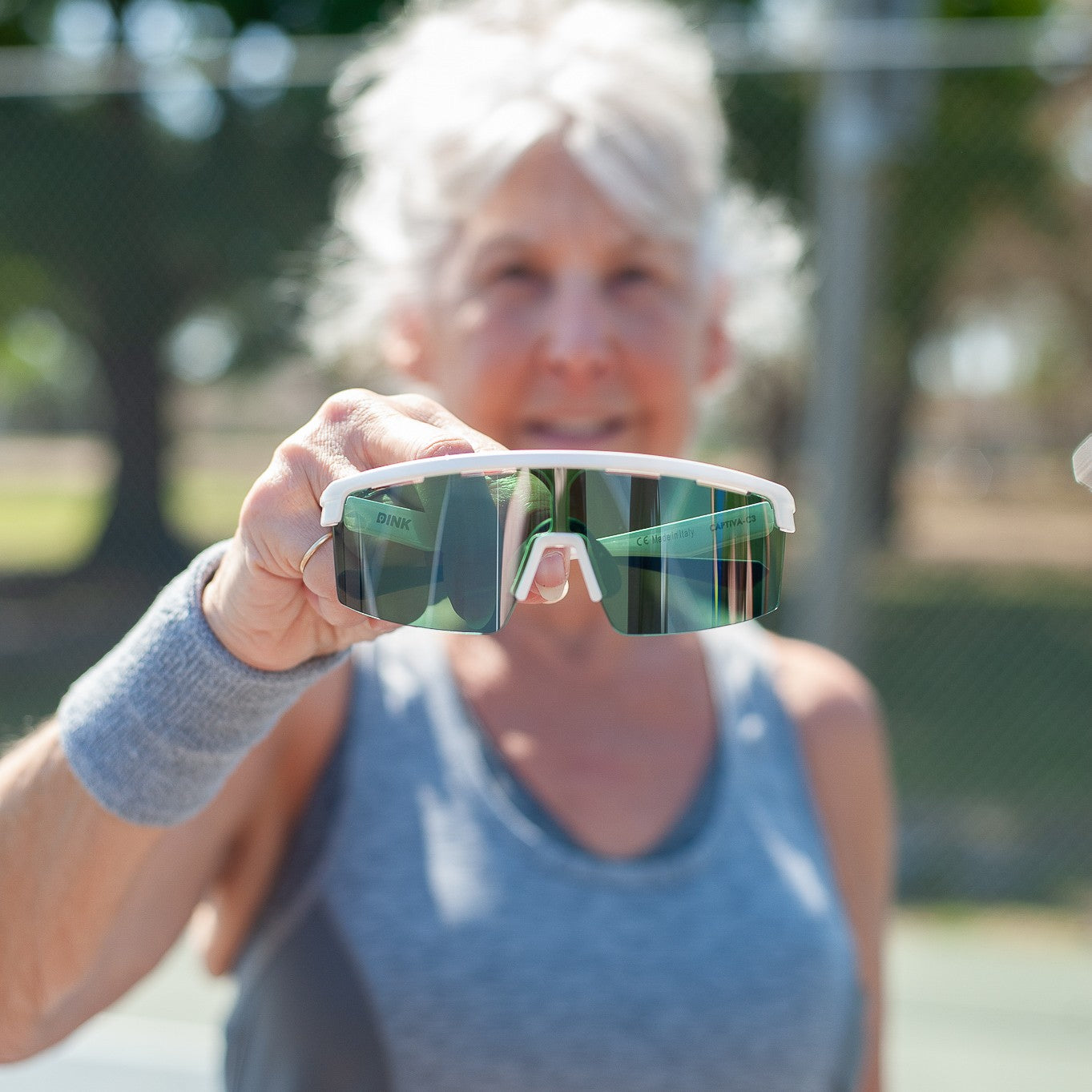 Captiva White Pearl Pickleball Sunglasses
