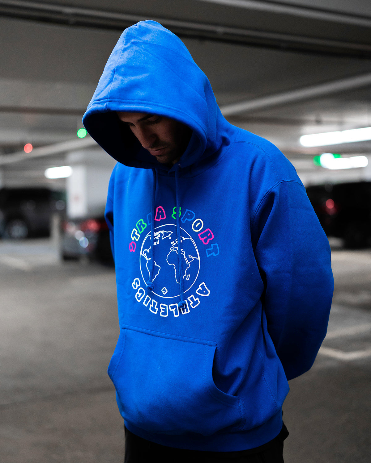 Blue Stria Hoodie