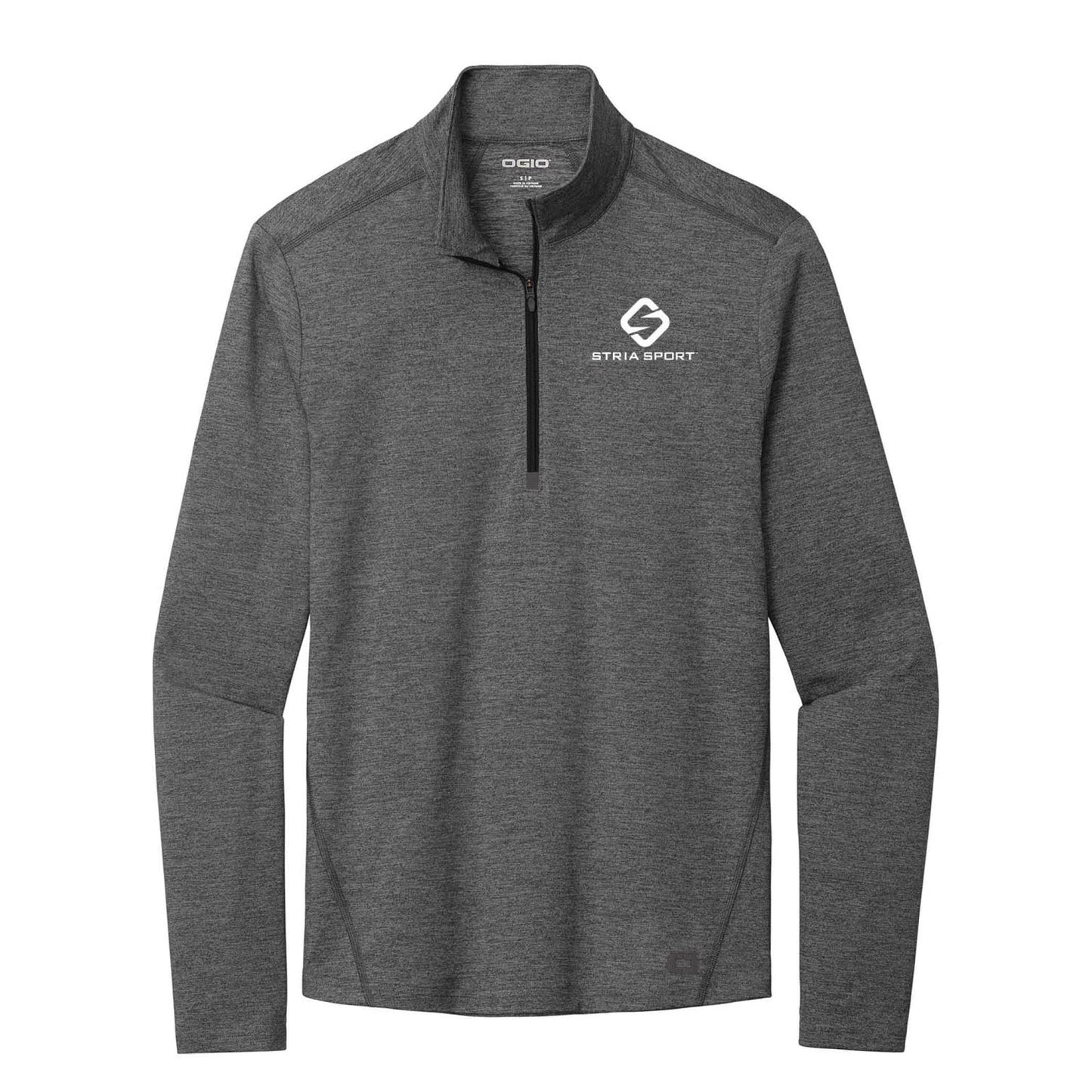 Gray Quarter Zip