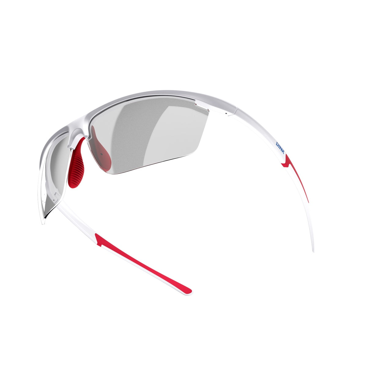 Daytona Petite Sunglasses - White/Red