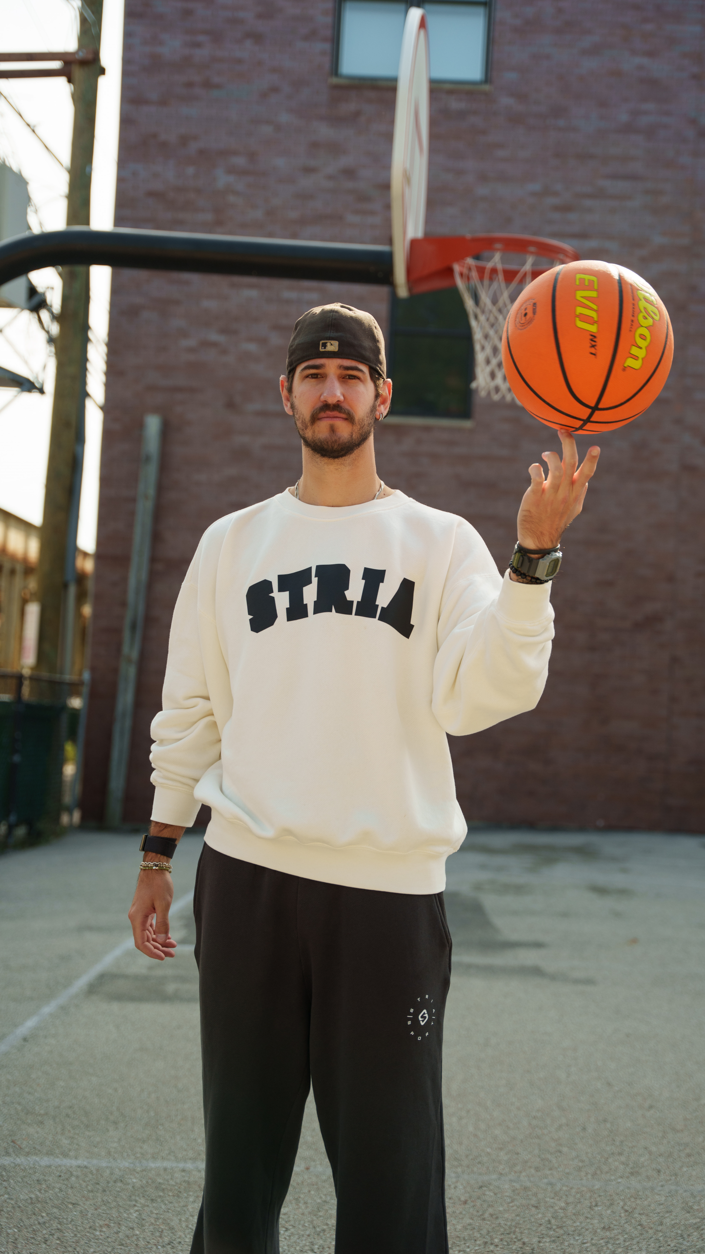 'Home For The Winter' Gray Sweatpants