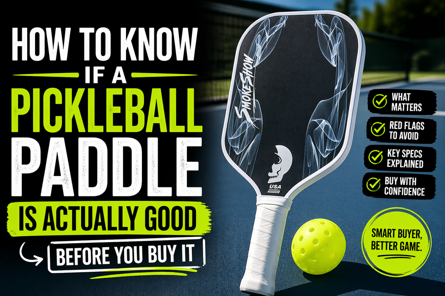 How to Know If a Pickleball Paddle Is Actually Good Before You Buy It