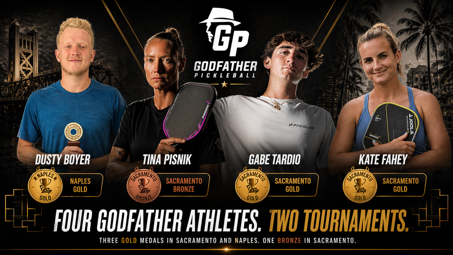 Godfather Athletes Deliver on the Biggest Stages in Pickleball