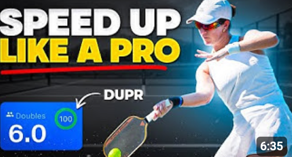 How to Hit a Forehand Speed Up Off the Bounce in Pickleball By Mari Humberg