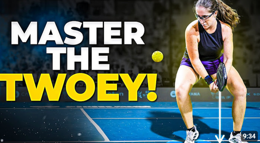 The Two-Handed Backhand Dink (Twoey): By Mari Humberg