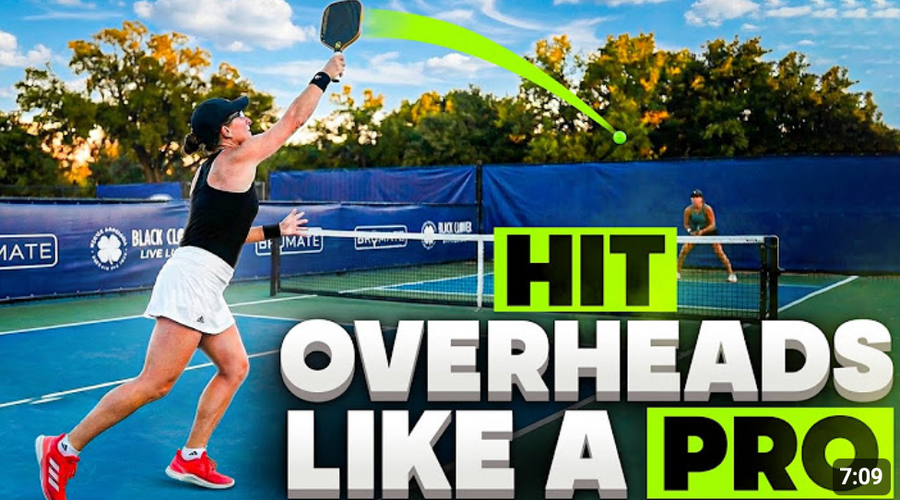 How to Hit a Pickleball Overhead: Placement Tips to Finish the Point by Mari Humberg