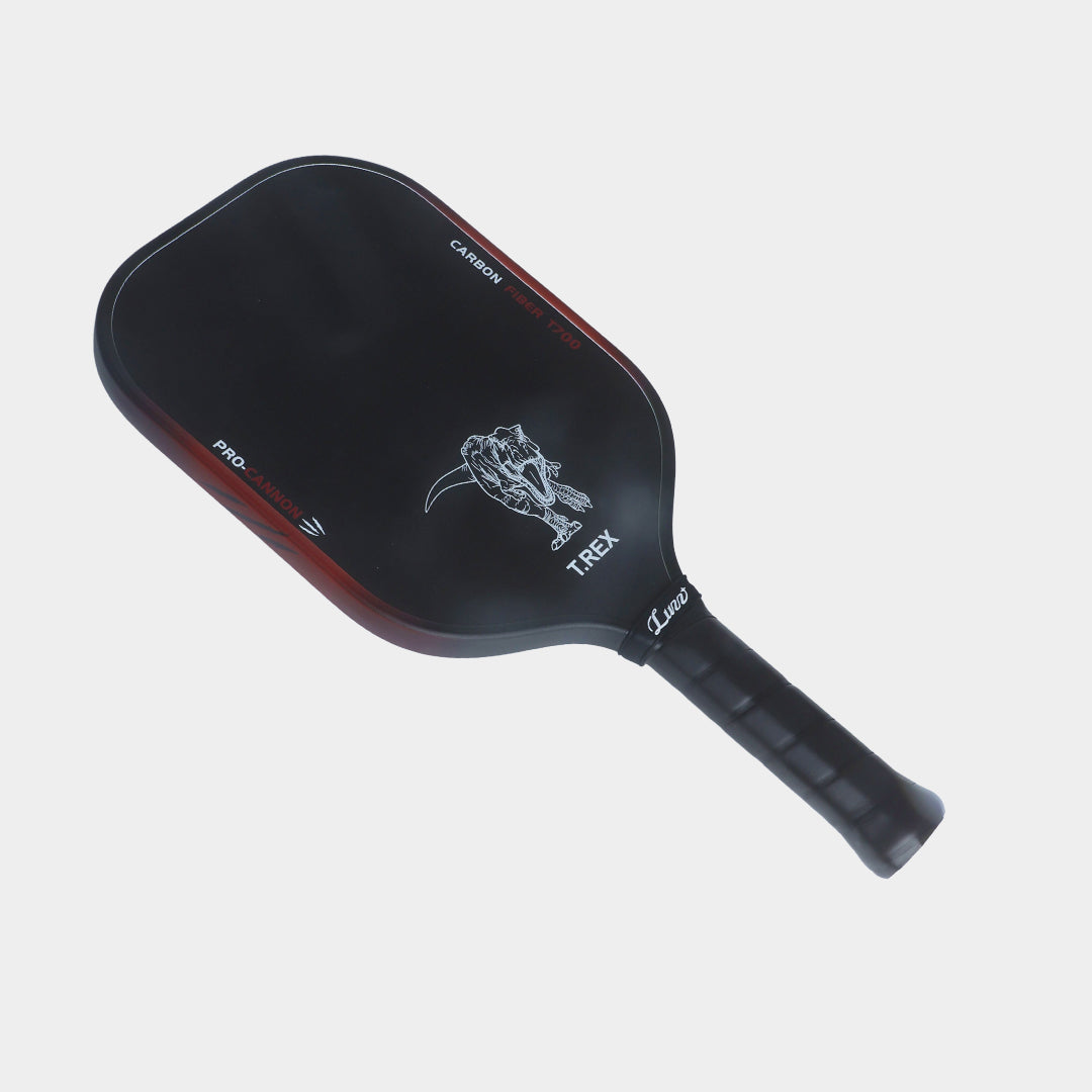 Luzzpickleball Jurassic Cannon Paddle T700 Carbon Friction Surface|Thermoformed