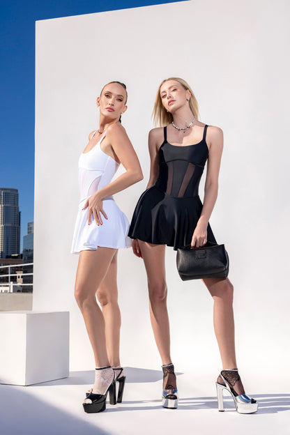 TOKYO TANK DRESS - BLACK