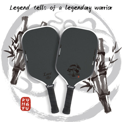 Luzzpickleball Cannon Paddle T700 Carbon Friction Surface|Thermoformed