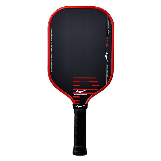 Warping Point Rhythm Carbon Fiber 16mm Pickleball Paddle | New 10mm Wide Honeycomb Core | Endura Friction Surface for Maximum Spin | Multiple Pickle Ball Racket Styles | Power & Control
