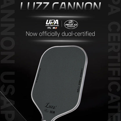 Luzzpickleball Cannon Paddle T700 Carbon Friction Surface|Thermoformed