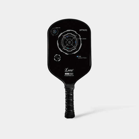 Luzzpickleball HUD Balance Paddle(16mm)T700 Carbon Friction Surface|Thermoformed