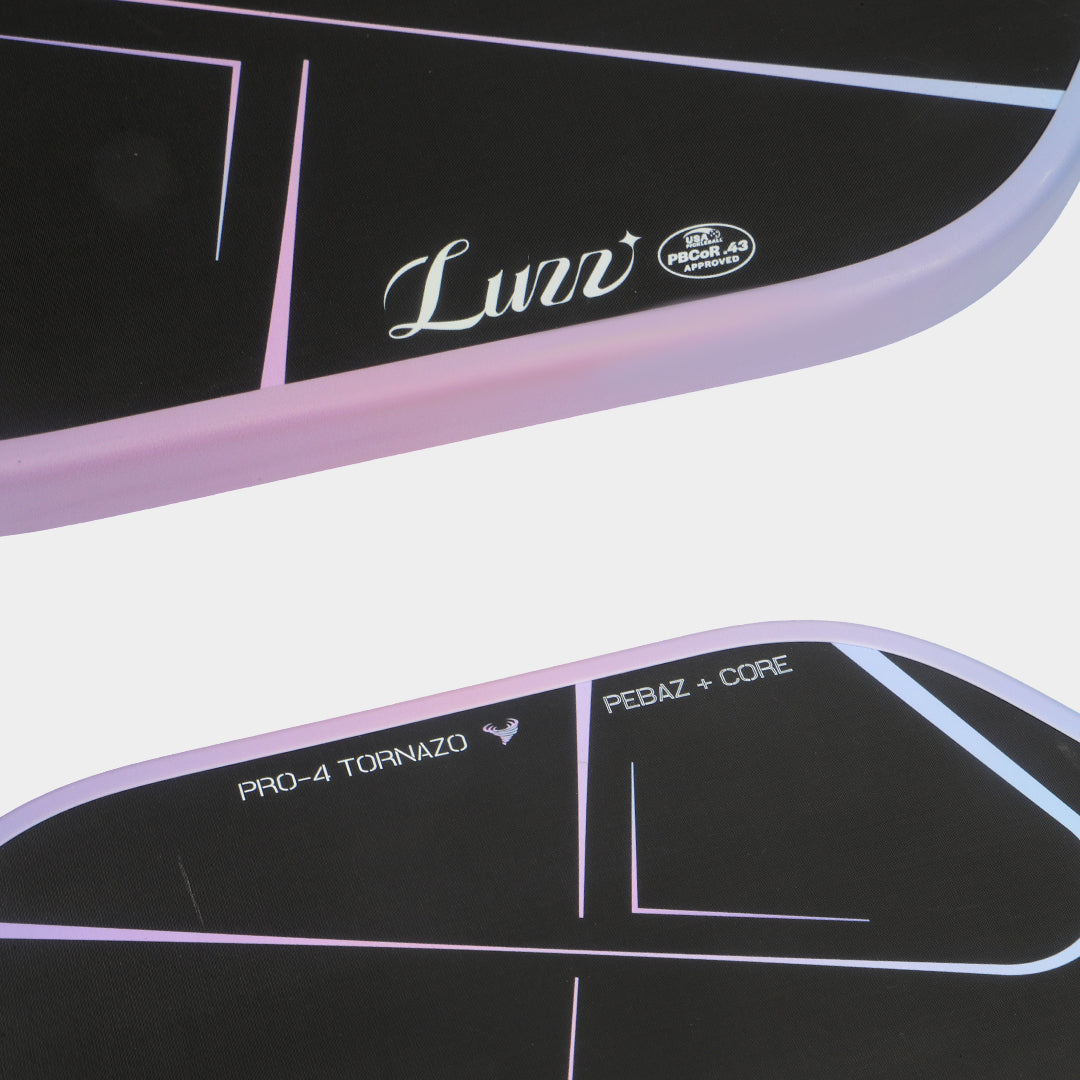 Luzzpickleball - Pro 4 Tornazo Carbon Fiber Paddle