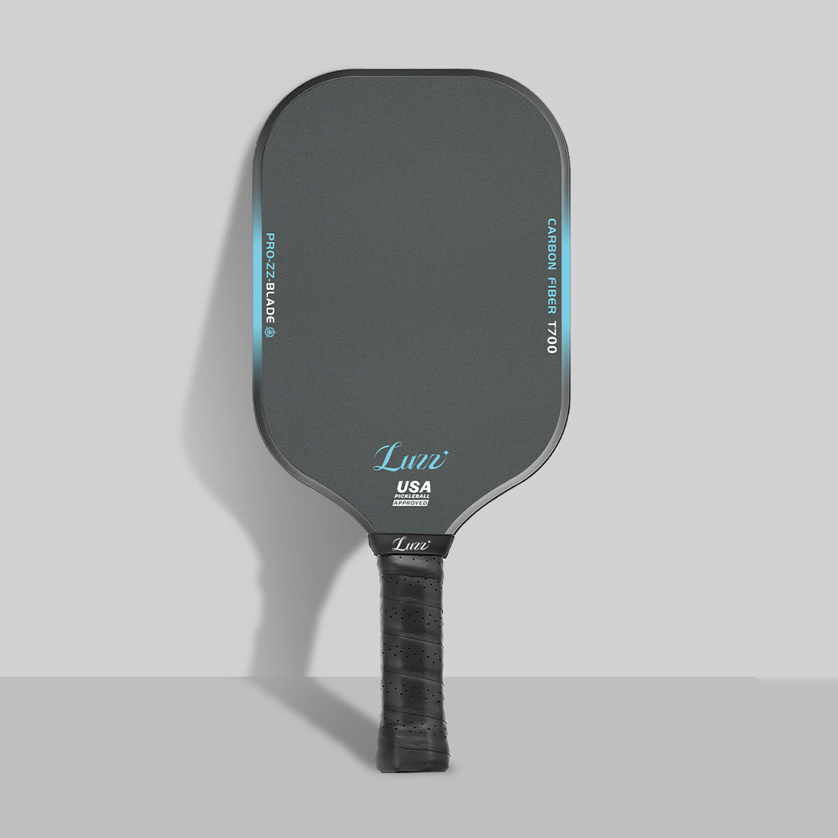 Luzzpickleball Blade Paddle(14mm) T700 Carbon Friction Surface|Thermoformed