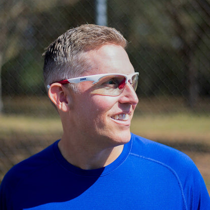 Daytona Sunglasses - White/Red