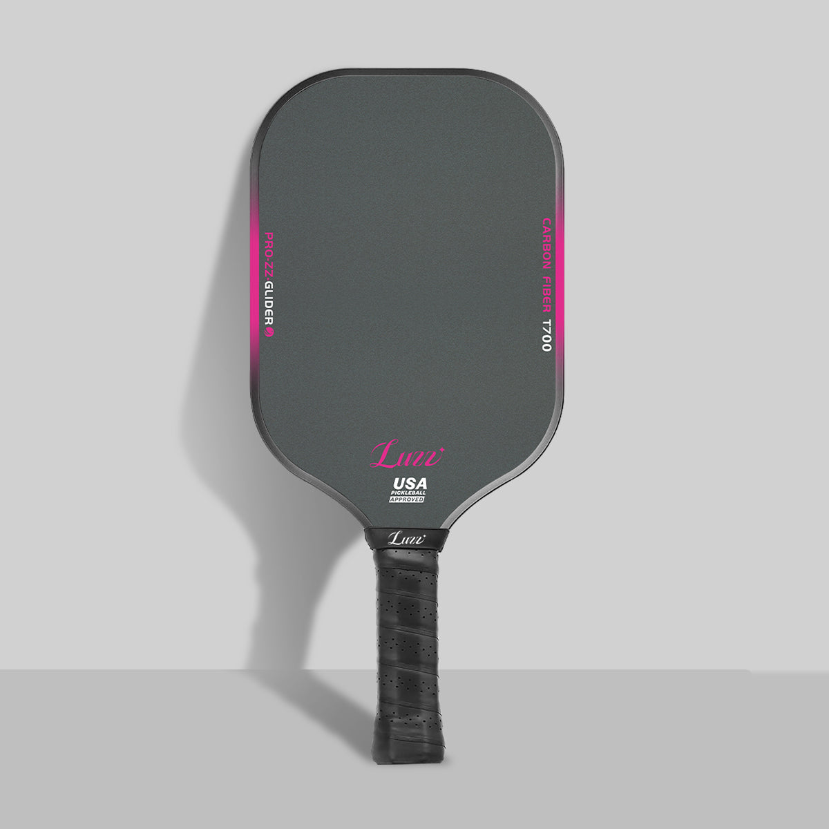 Luzzpickleball Glider Paddle T700 Carbon Friction Surface|Thermoformed