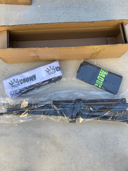 CROWN PICKLEBALL - Full-Size Net (White/Black)