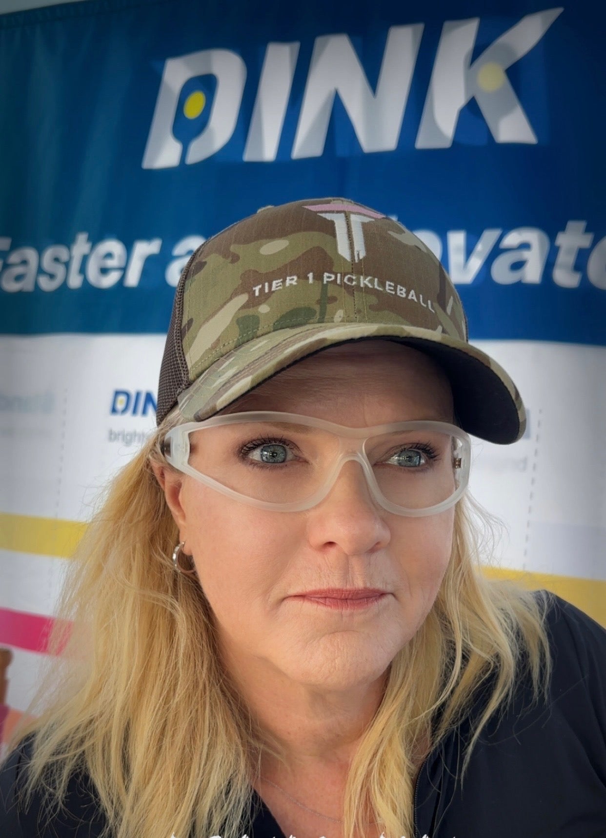 Opaque Pickleball Shield by Dink Eyewear