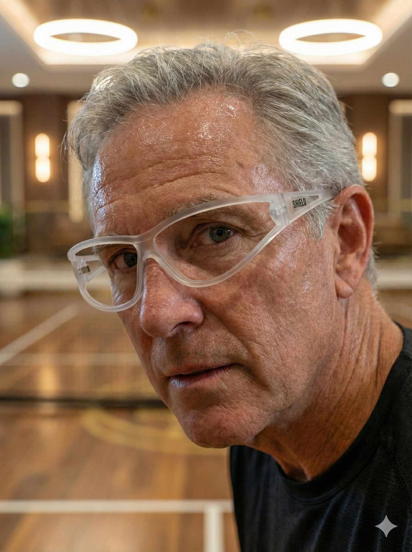 Opaque Pickleball Shield by Dink Eyewear