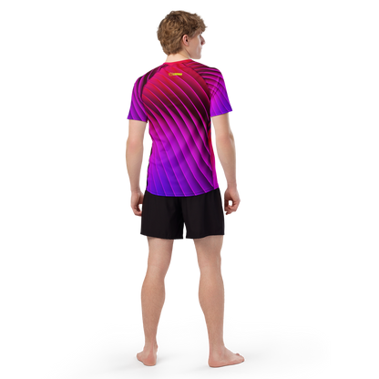 CROWN PICKLEBALL - Men's Tourney Shirt (Magenta)