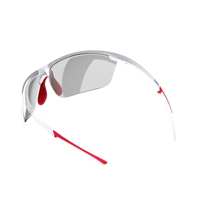 Daytona Petite Sunglasses - White/Red