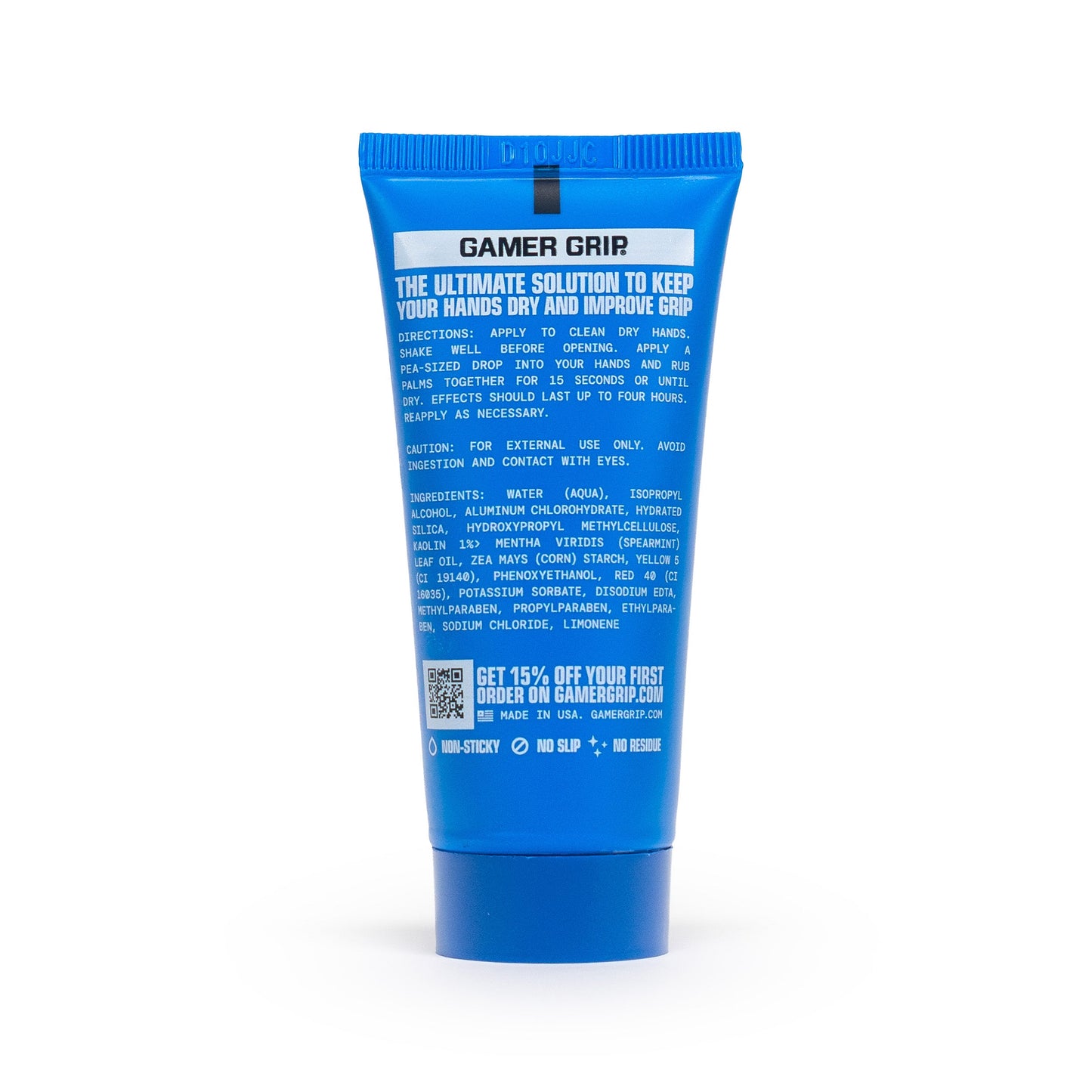 Gamer Grip for Gaming – Anti-Sweat Grip Cream for Controllers, Keyboard & Mouse