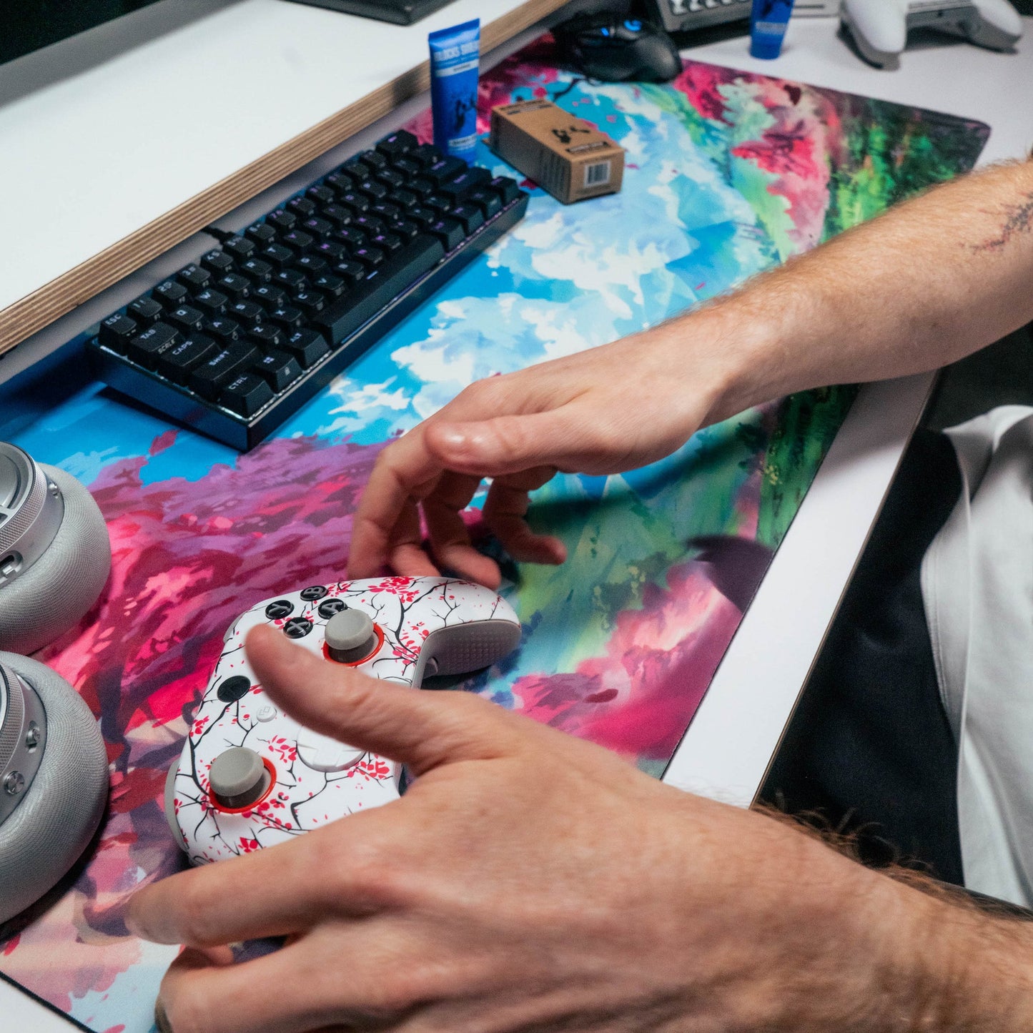 Gamer Grip for Gaming – Anti-Sweat Grip Cream for Controllers, Keyboard & Mouse