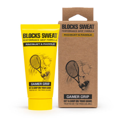 Gamer Grip for Racquet & Paddle – Anti-Sweat Grip Cream for Tennis & Pickleball