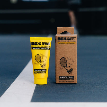 Gamer Grip for Racquet & Paddle – Anti-Sweat Grip Cream for Tennis & Pickleball