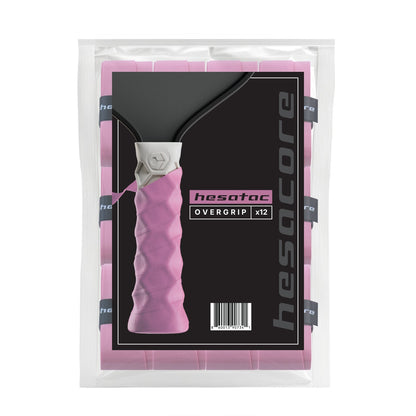 Hesacore Hesatac Overgrip – Pink (6 & 12 Pack)