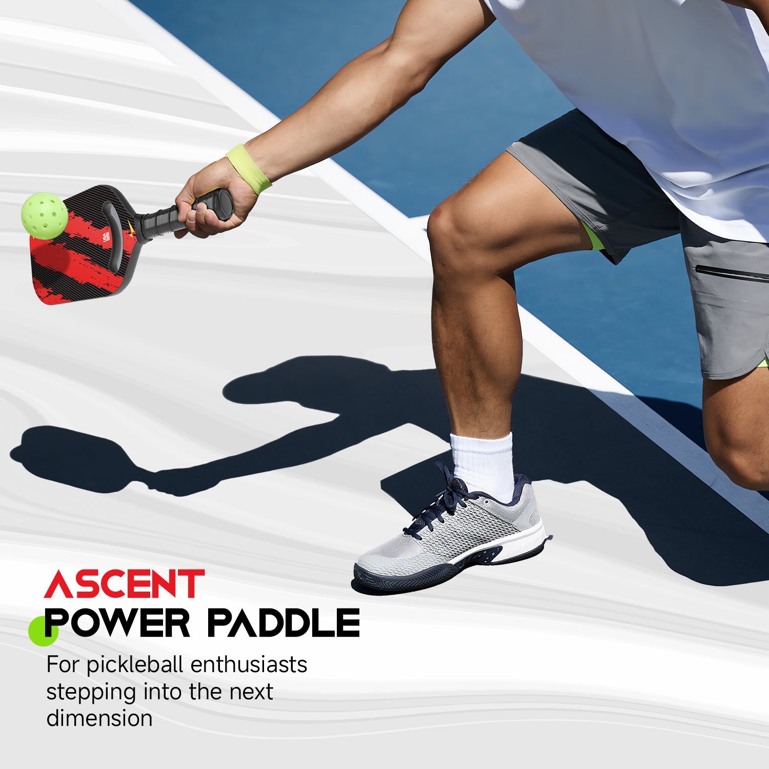 ascent power red paddle