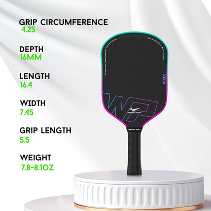 warping point neon pickleball paddle specifications
