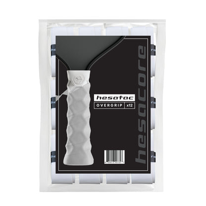 Hesacore Hesatac Overgrip – White (6 & 12 Pack)