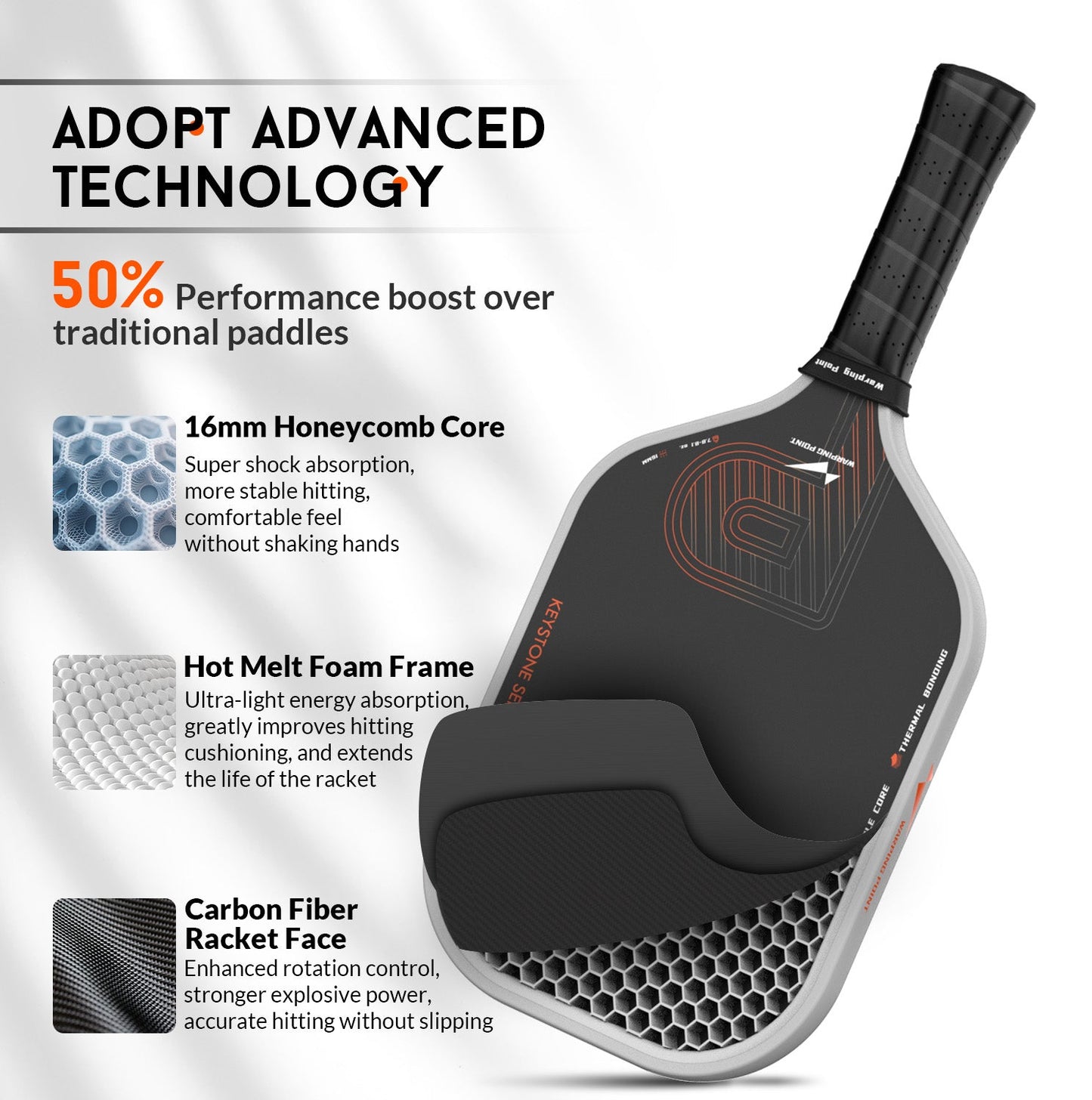 Keystone Pickleball White